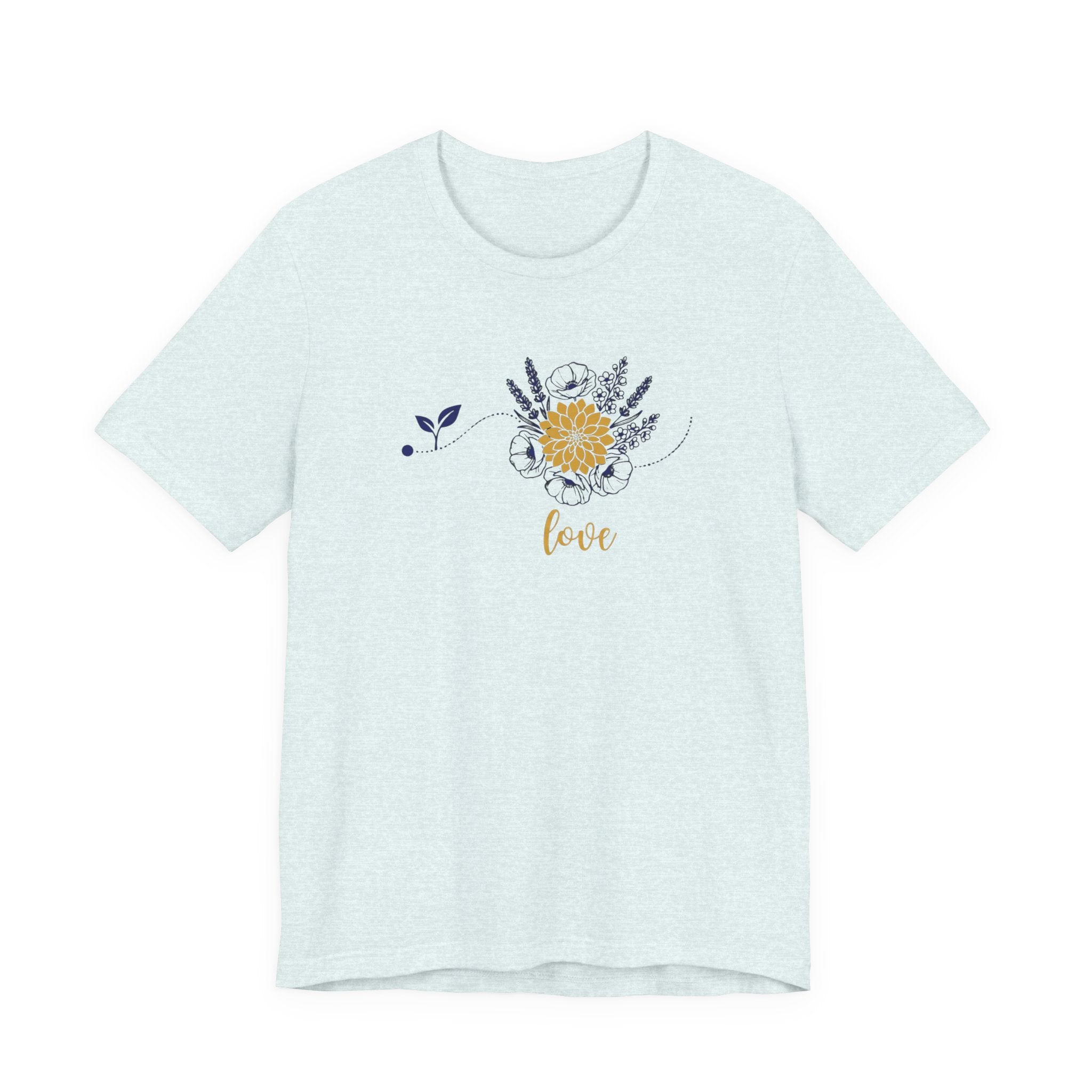 Love Floral Christian Shirt | Inspirational Boutique Tee for Women