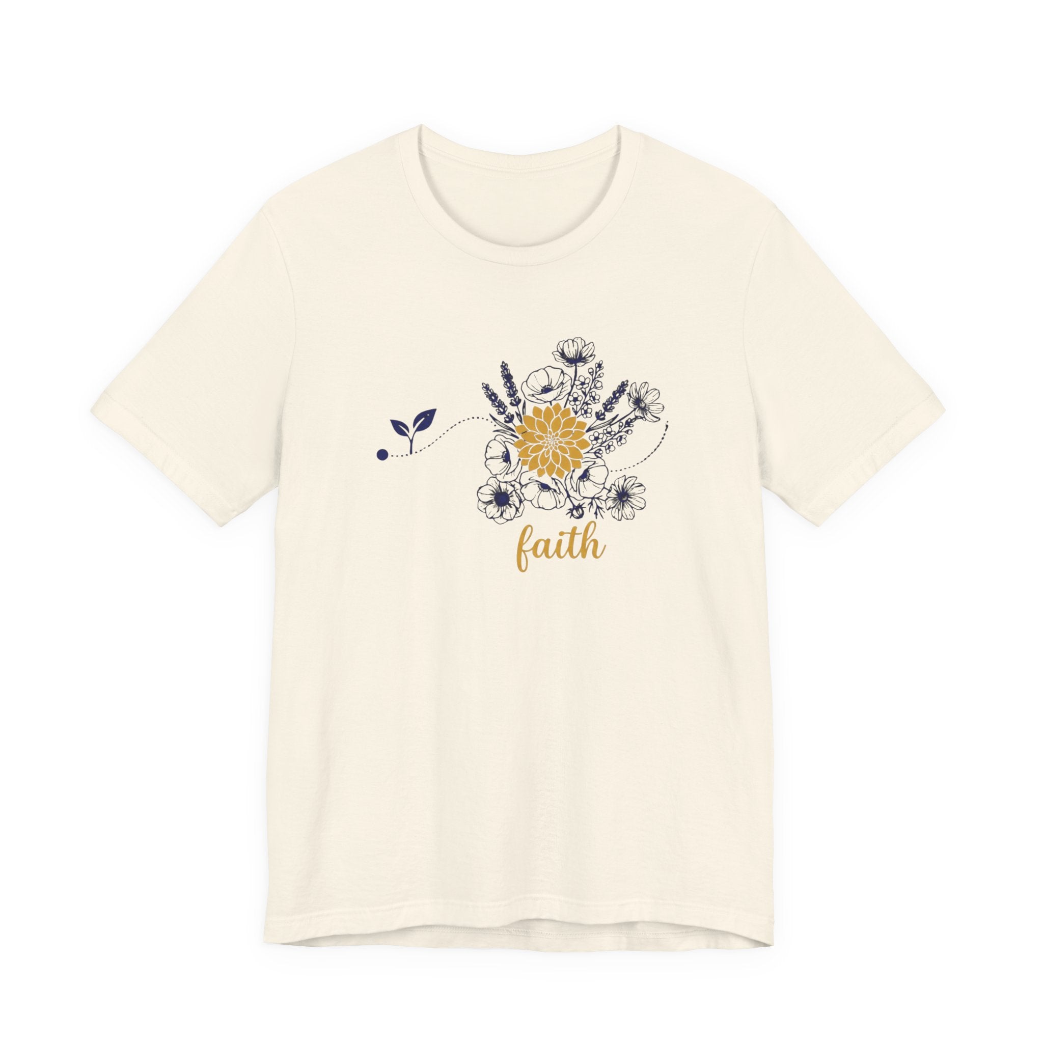 Faith Floral Christian Shirt | Inspirational Boutique Tee for Women