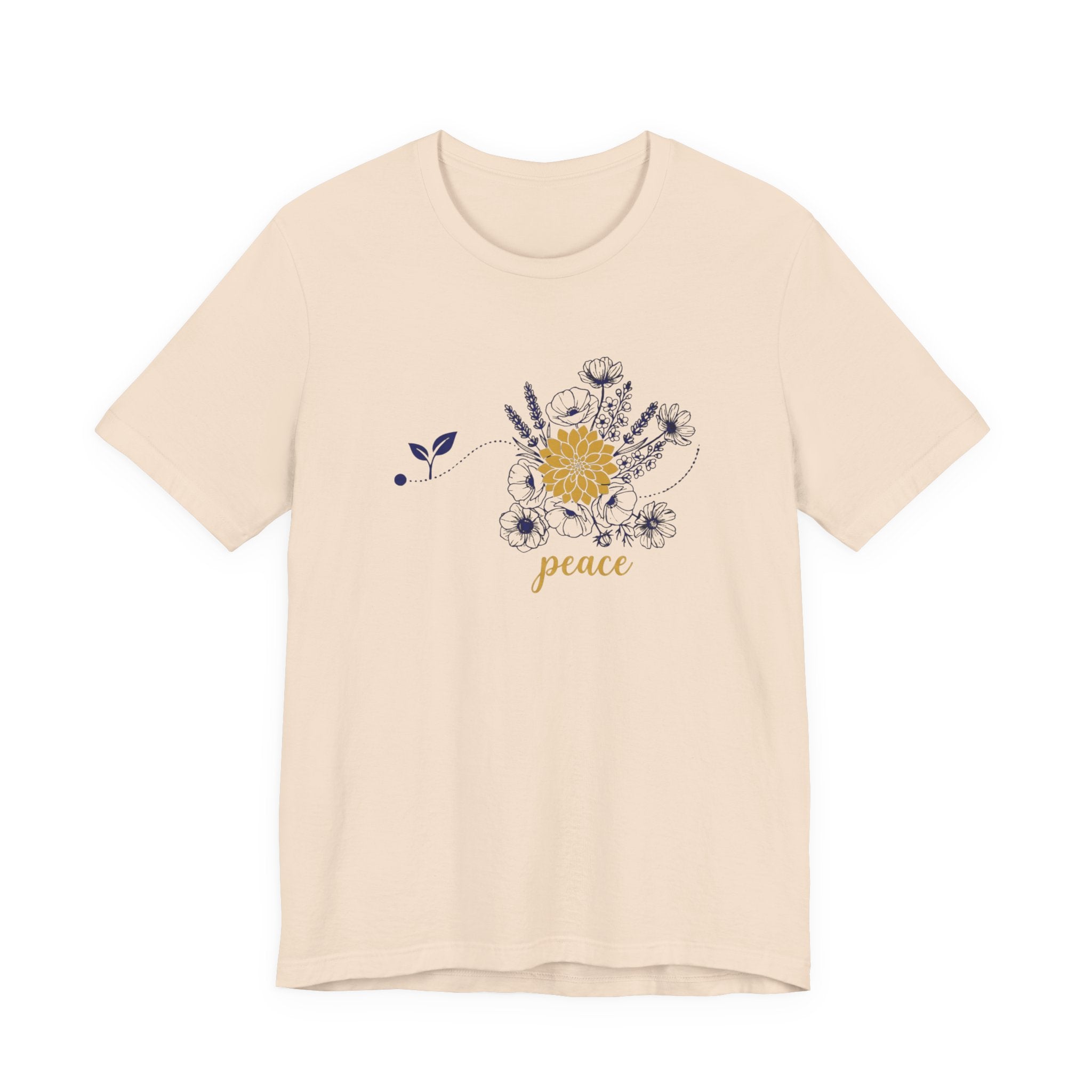 Peace Floral Christian Shirt | Inspirational Boutique Tee for Women