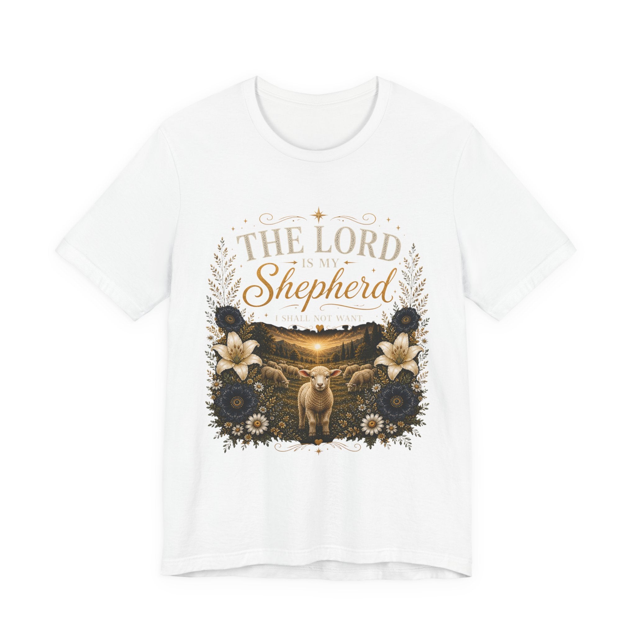 The Lord is my Shepherd graphic T-Shirt