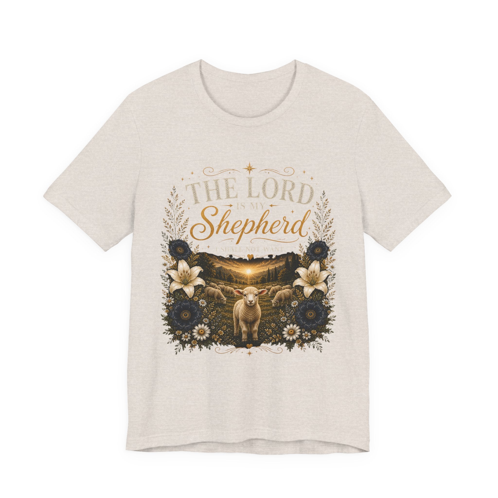The Lord is my Shepherd graphic T-Shirt