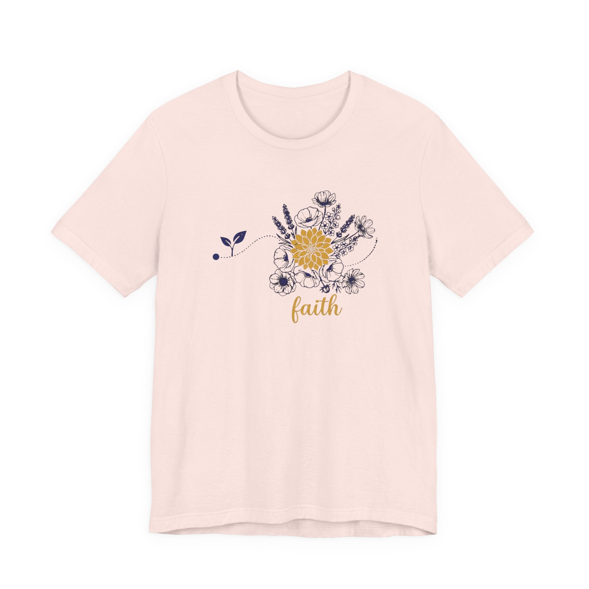 Faith Floral Christian Shirt | Inspirational Boutique Tee for Women