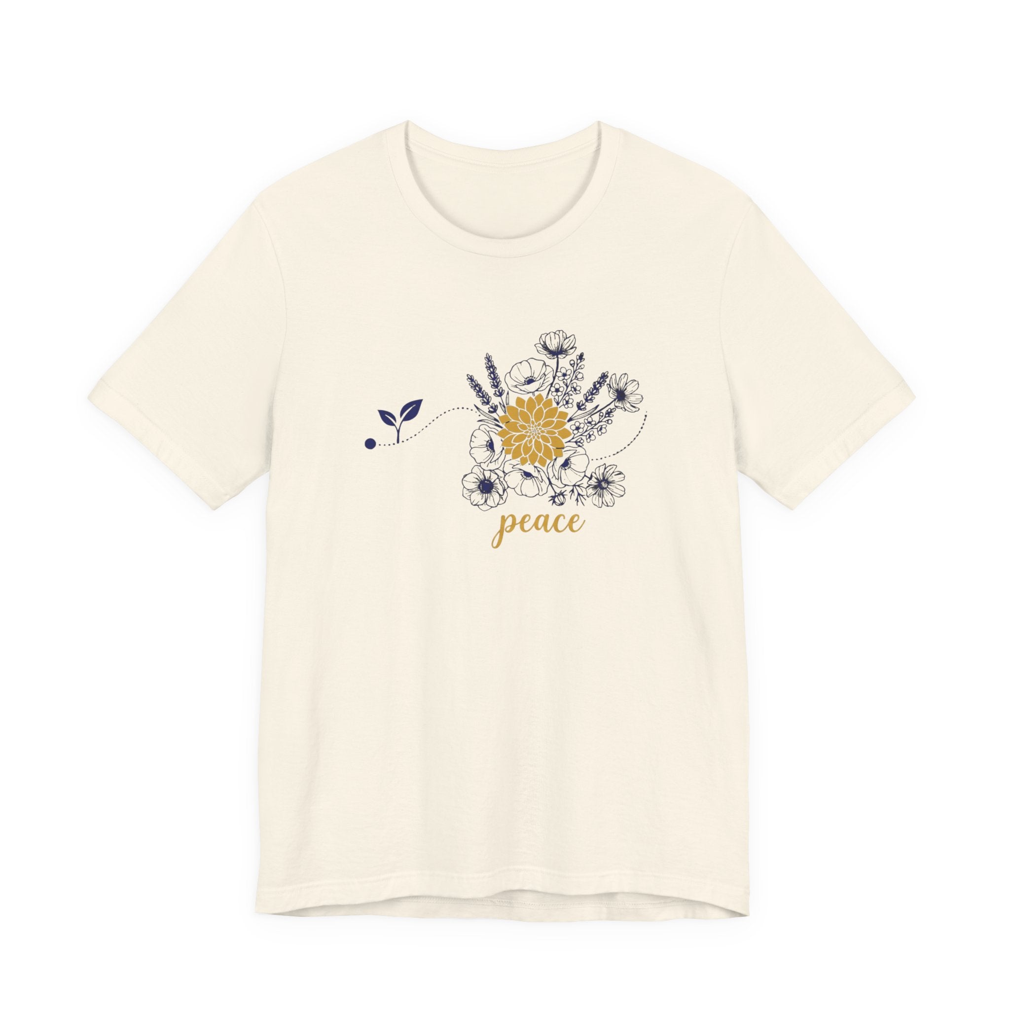 Peace Floral Christian Shirt | Inspirational Boutique Tee for Women