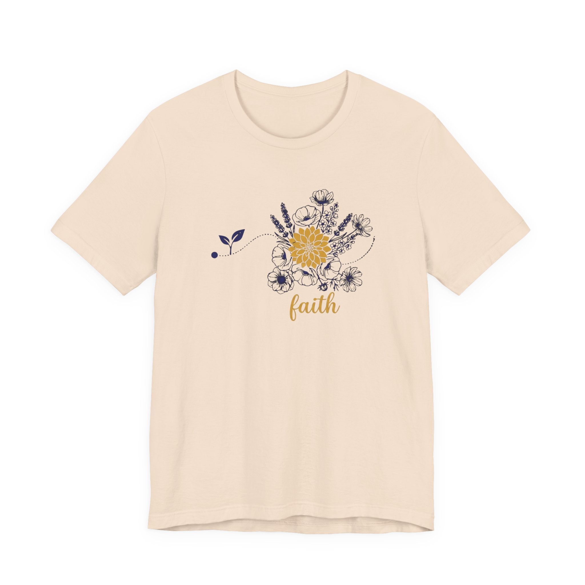 Faith Floral Christian Shirt | Inspirational Boutique Tee for Women
