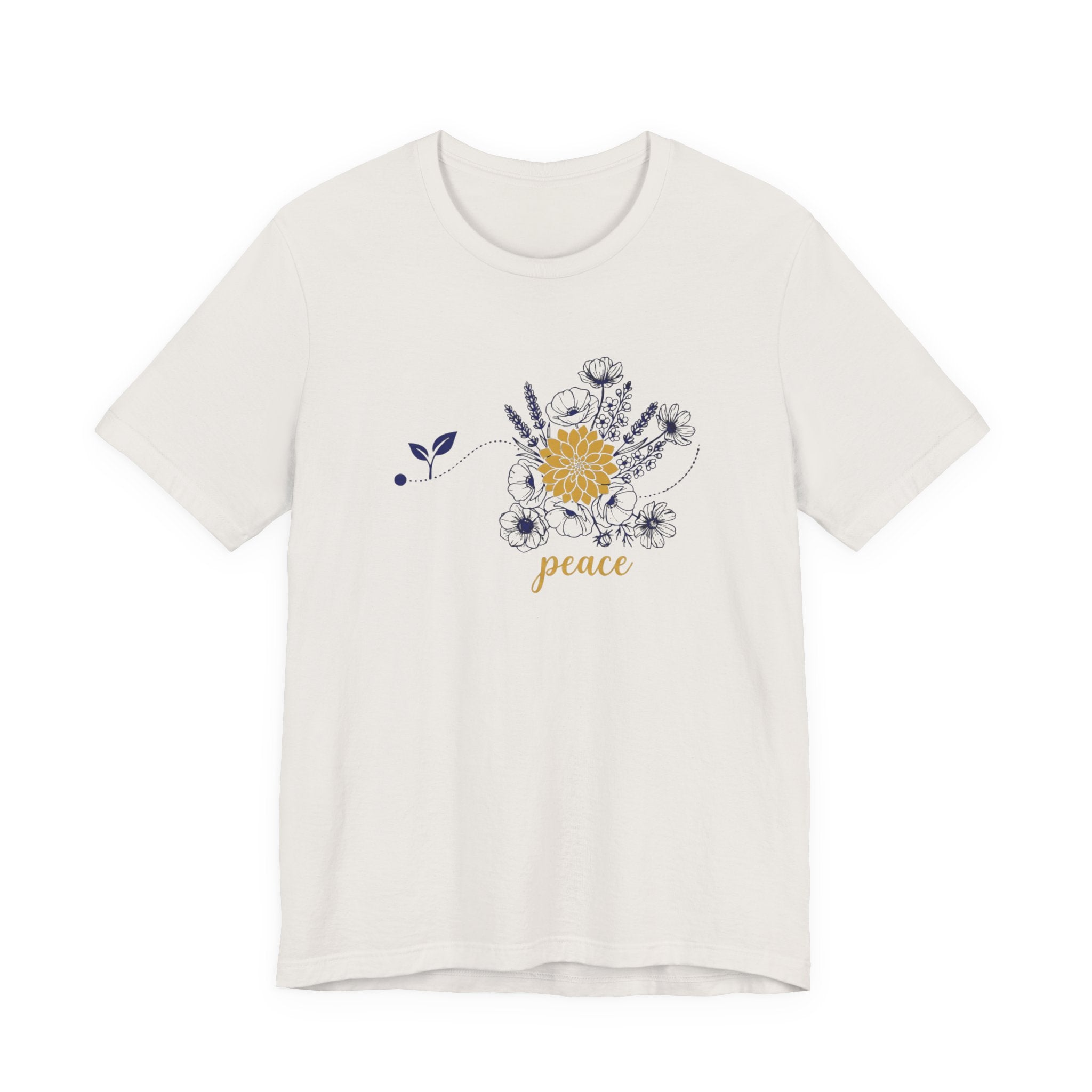 Peace Floral Christian Shirt | Inspirational Boutique Tee for Women