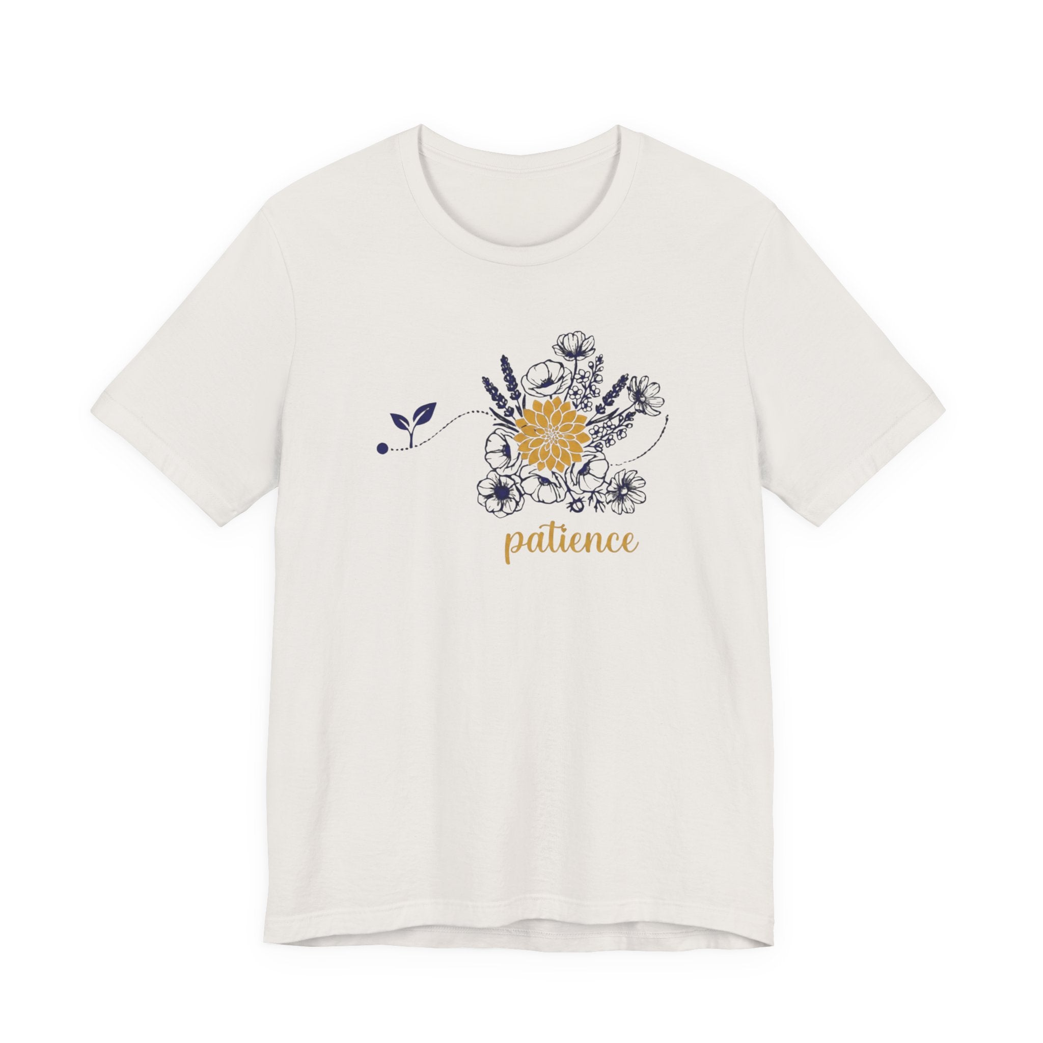 Patience Floral Christian Shirt | Inspirational Boutique Tee for Women
