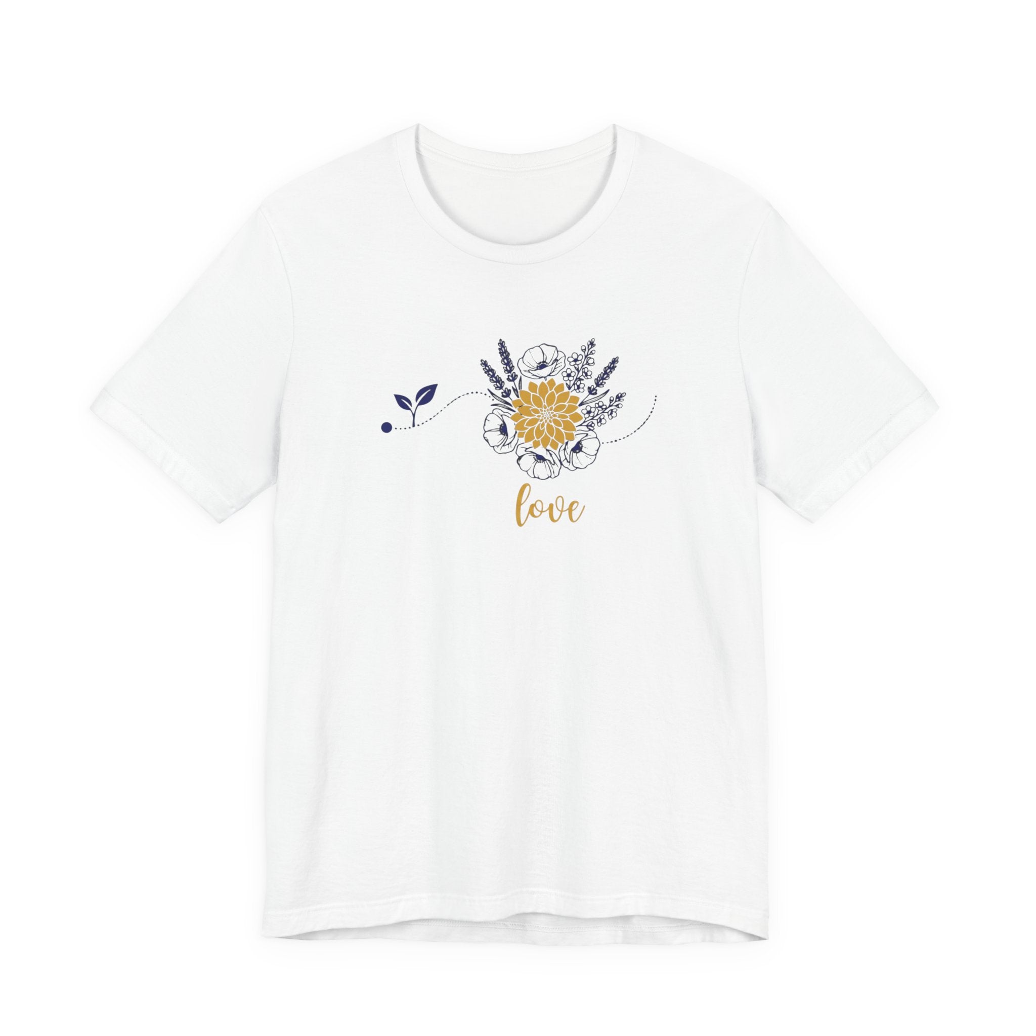 Love Floral Christian Shirt | Inspirational Boutique Tee for Women